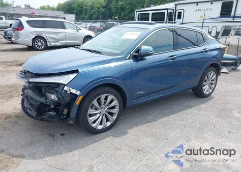 2024 Buick Envista Avenir Fwd из США, поврежденный, VIN KL47LCE21RB175225